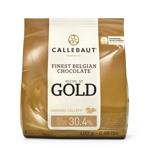 Callebaut Gold Chocolate Drops - 400g